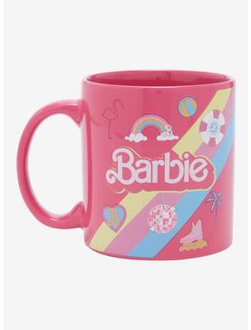Barbie Colorful Icons Mug - BoxLunch Exclusive, , hi-res