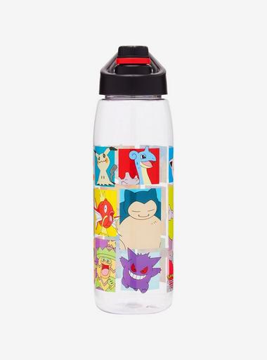 Teenage Mutant Ninja Turtles Water Bottle With Flip-Up Straw Holds