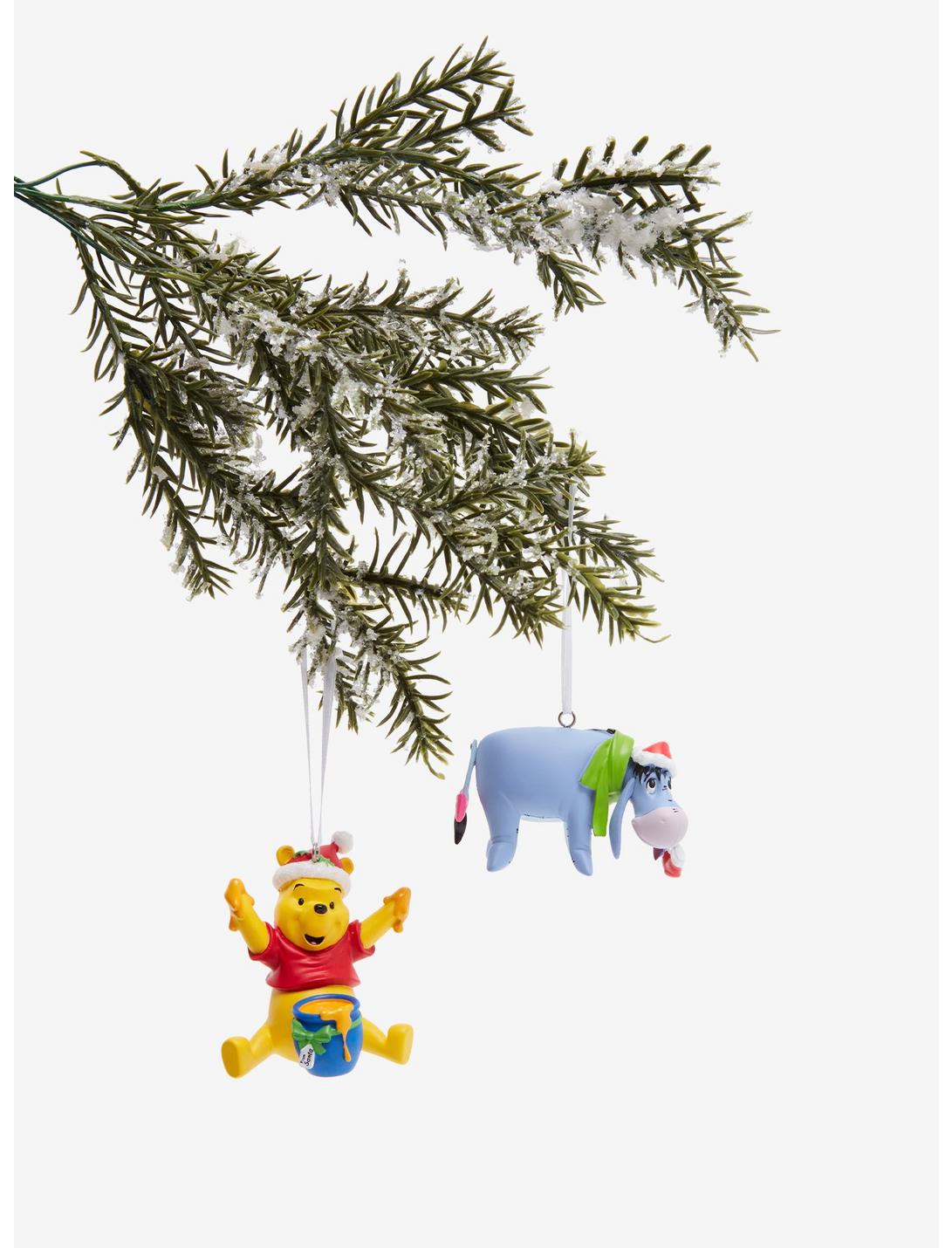 Hallmark Ornaments Disney Winnie the Pooh Eeyore & Pooh Bear Ornament Set , , hi-res