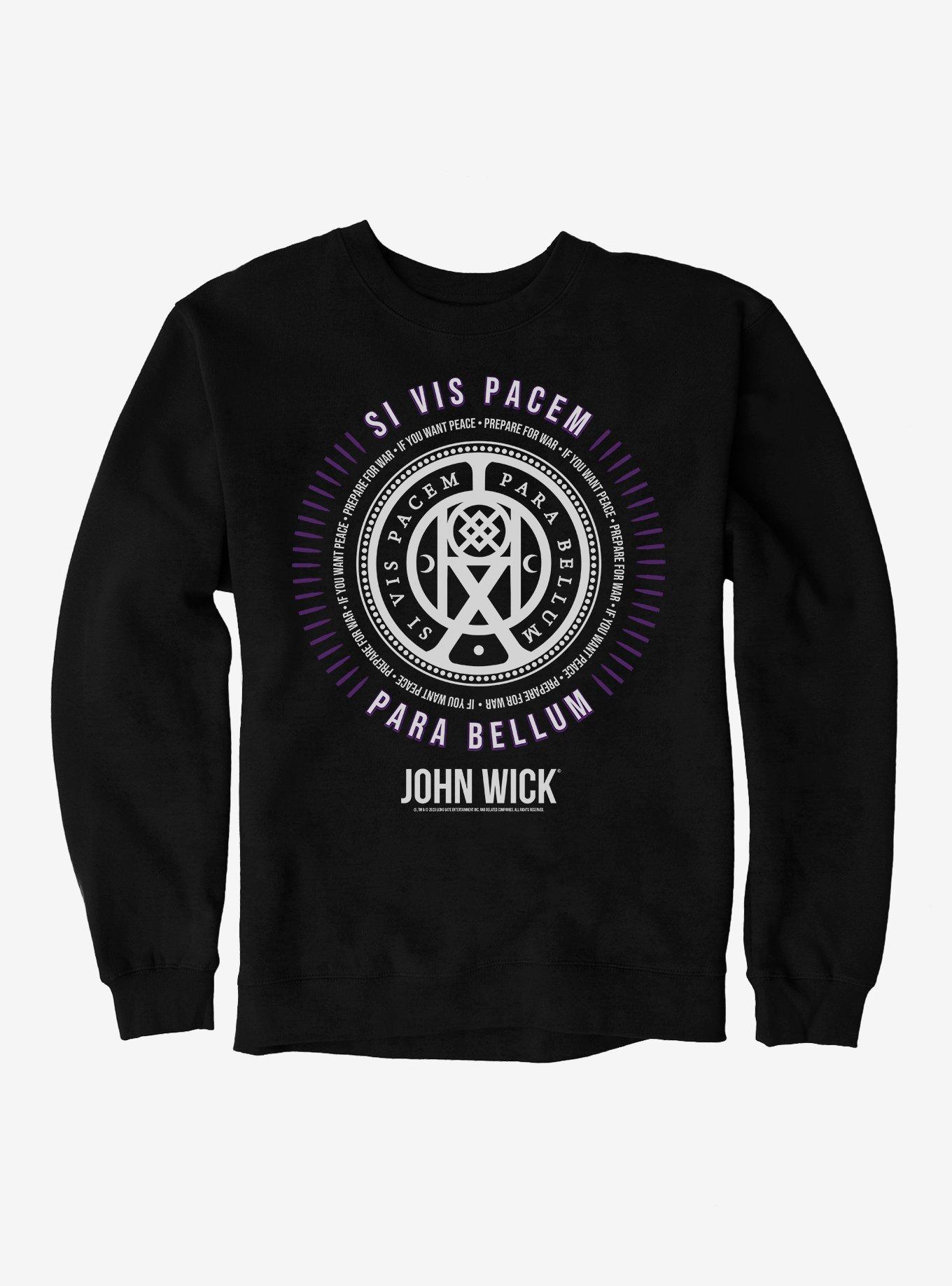 John Wick Si Vis Pacem Para Bellum Sweatshirt, , hi-res