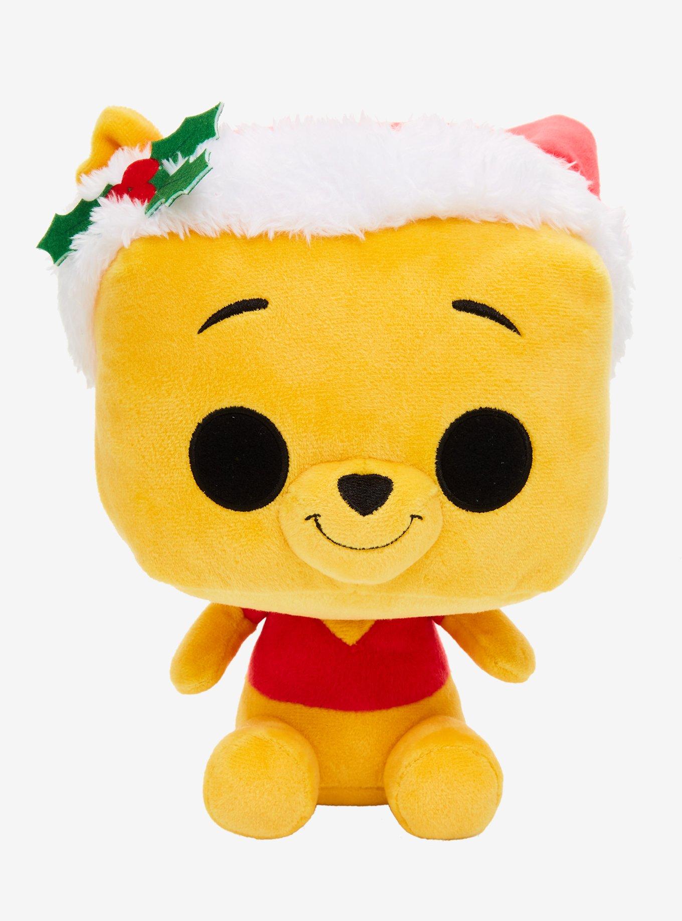 Christmas winnie the sales pooh stuffed animal