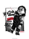 Chucky TV Series Let's Be Friends Poster, WHITE, hi-res