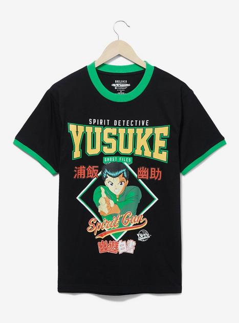 Yu Yu Hakusho Spirit Detective Yusuke Portrait Ringer T-Shirt