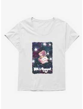 Bee And Puppycat Space Flowers Poster Girls T-Shirt Plus Size, , hi-res