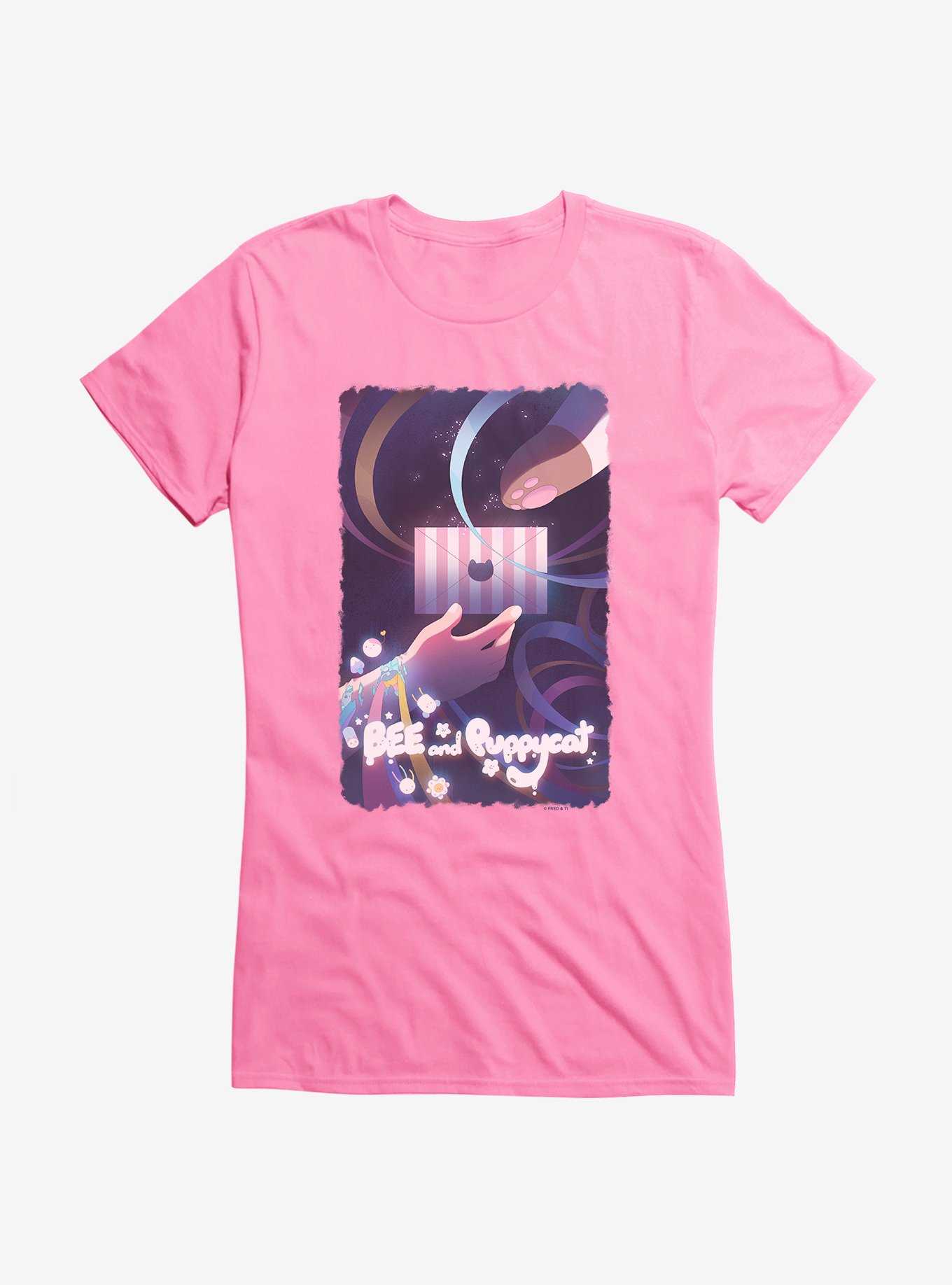 Bee And Puppycat Work Assignment Envelope Girls T-Shirt, , hi-res