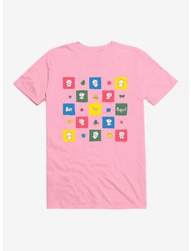 Plus Size Bee And Puppycat Checkerboard Icons T-Shirt, , hi-res