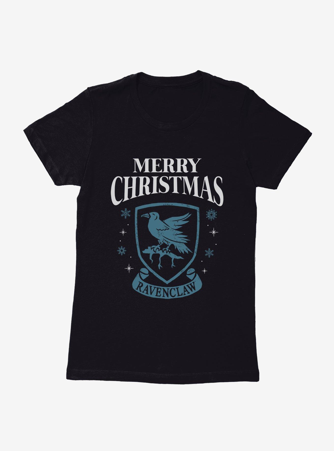 Harry Potter Merry Christmas Ravenclaw Womens T-Shirt, , hi-res