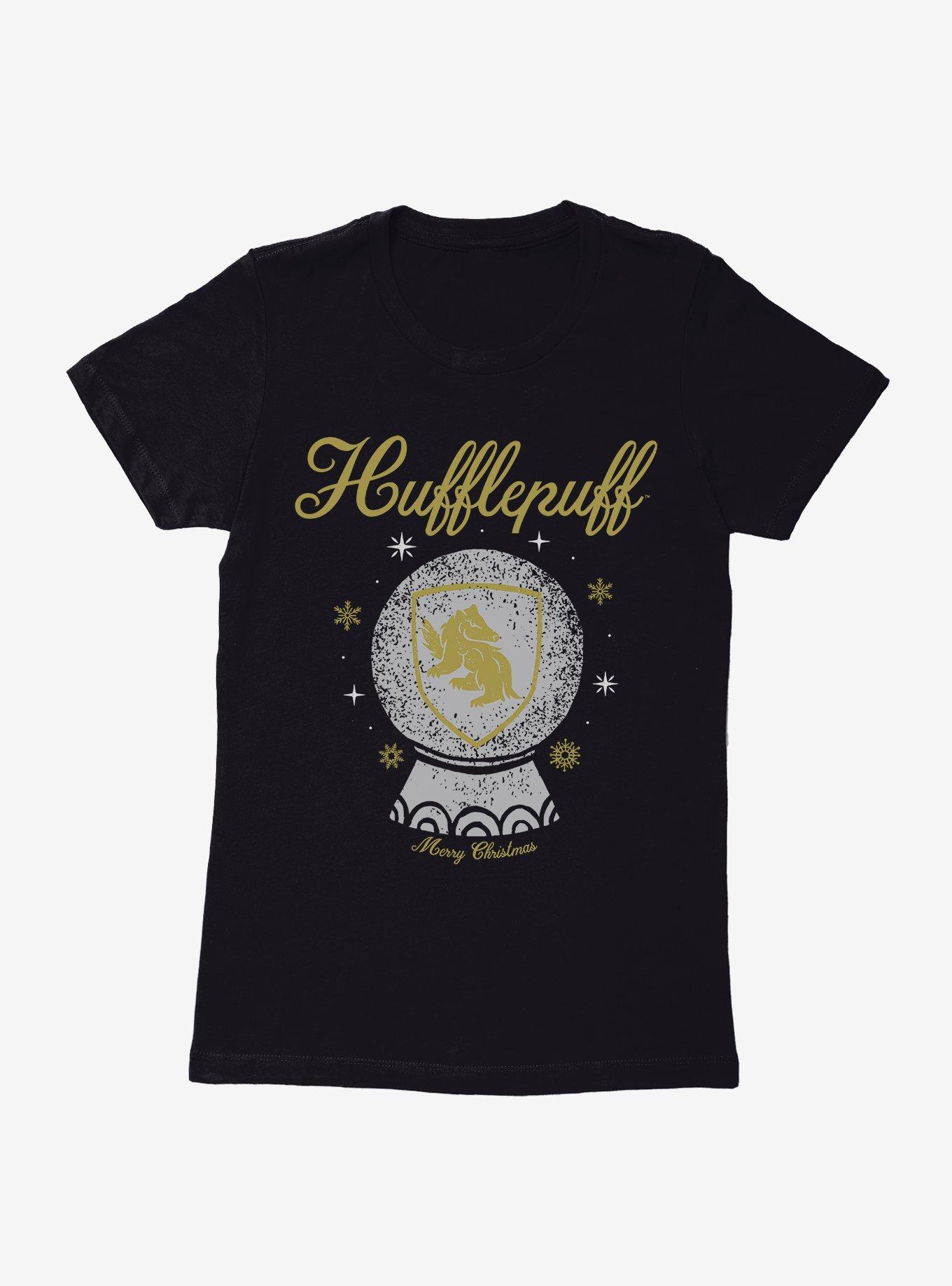 Harry Potter Snow Globe Hufflepuff Womens T-Shirt, , hi-res