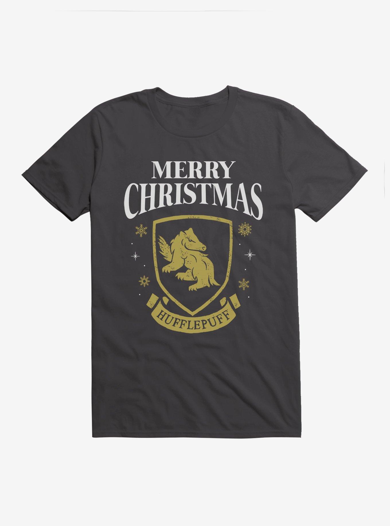 Harry Potter Merry Christmas Hufflepuff T-Shirt