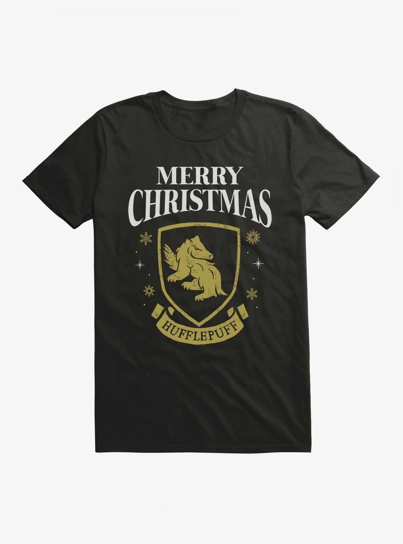Harry Potter Merry Christmas Hufflepuff T-Shirt, , hi-res