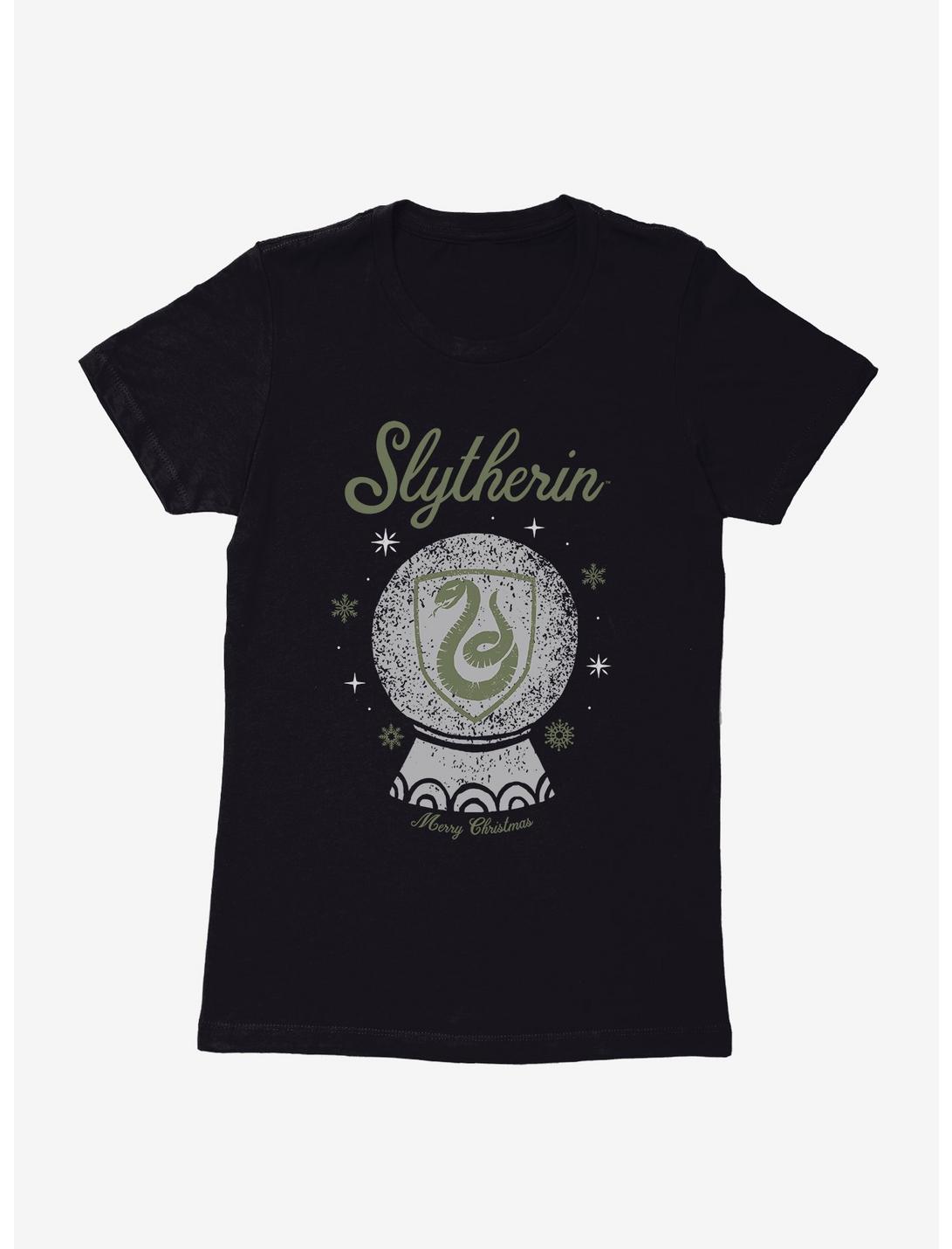 Harry Potter Snow Globe Slytherin Womens T-Shirt, , hi-res