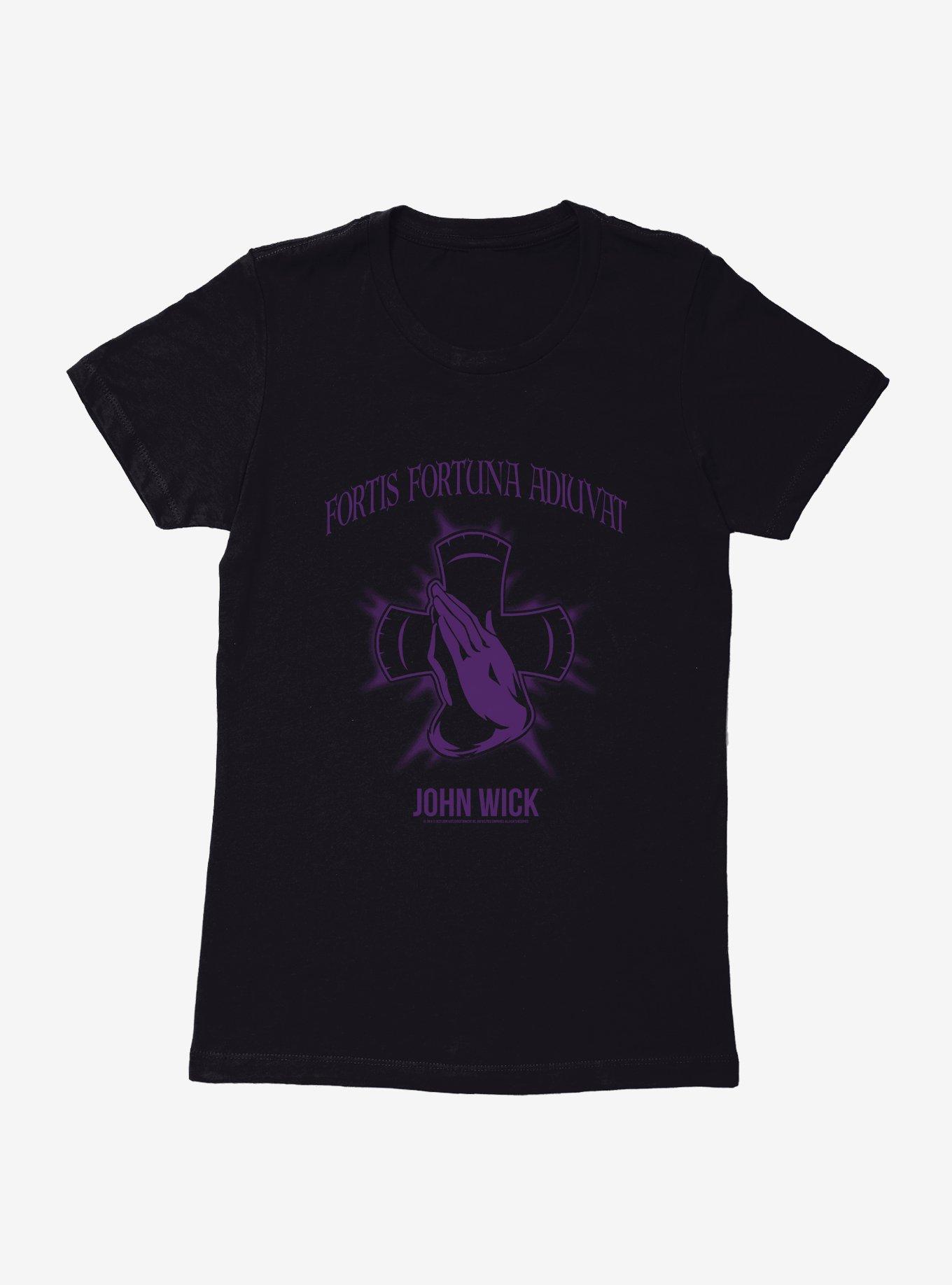 John Wick Fortis Fortuna Adiuvat Womens T-Shirt, , hi-res