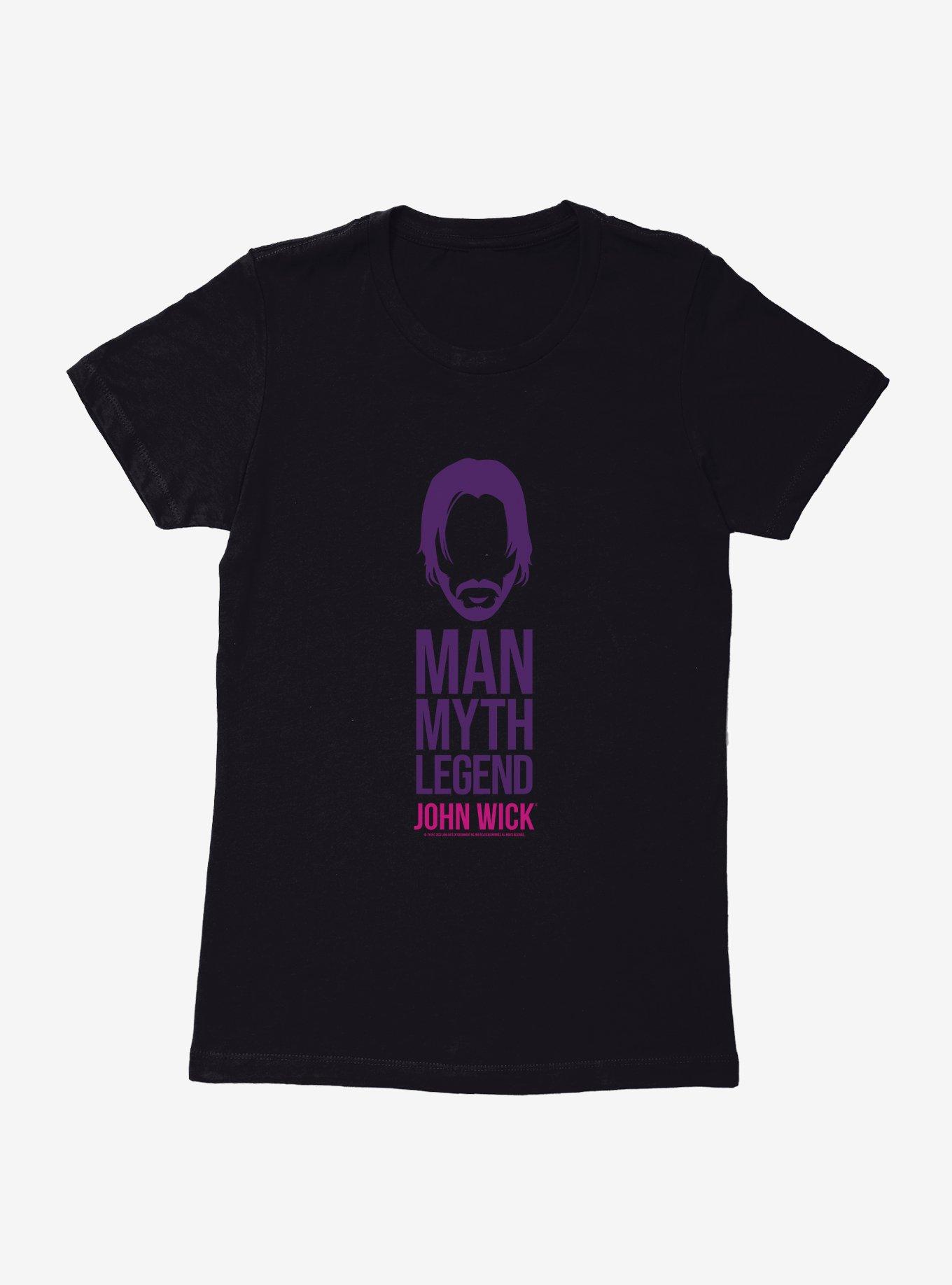 John Wick Man Myth Legend Womens T-Shirt, , hi-res