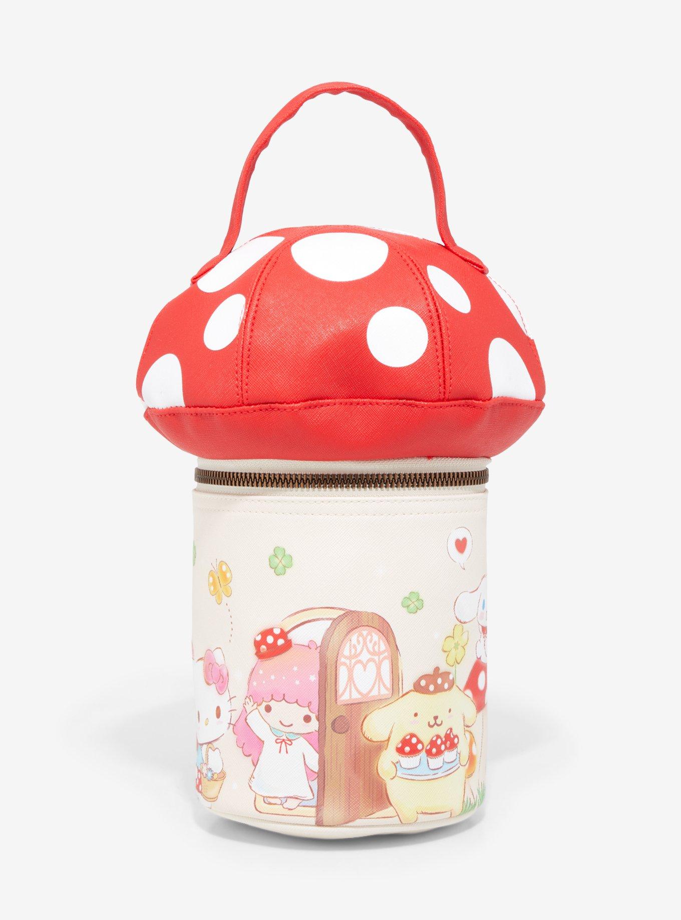 Hello Kitty And Friends Mushroom Figural Makeup Bag, , hi-res
