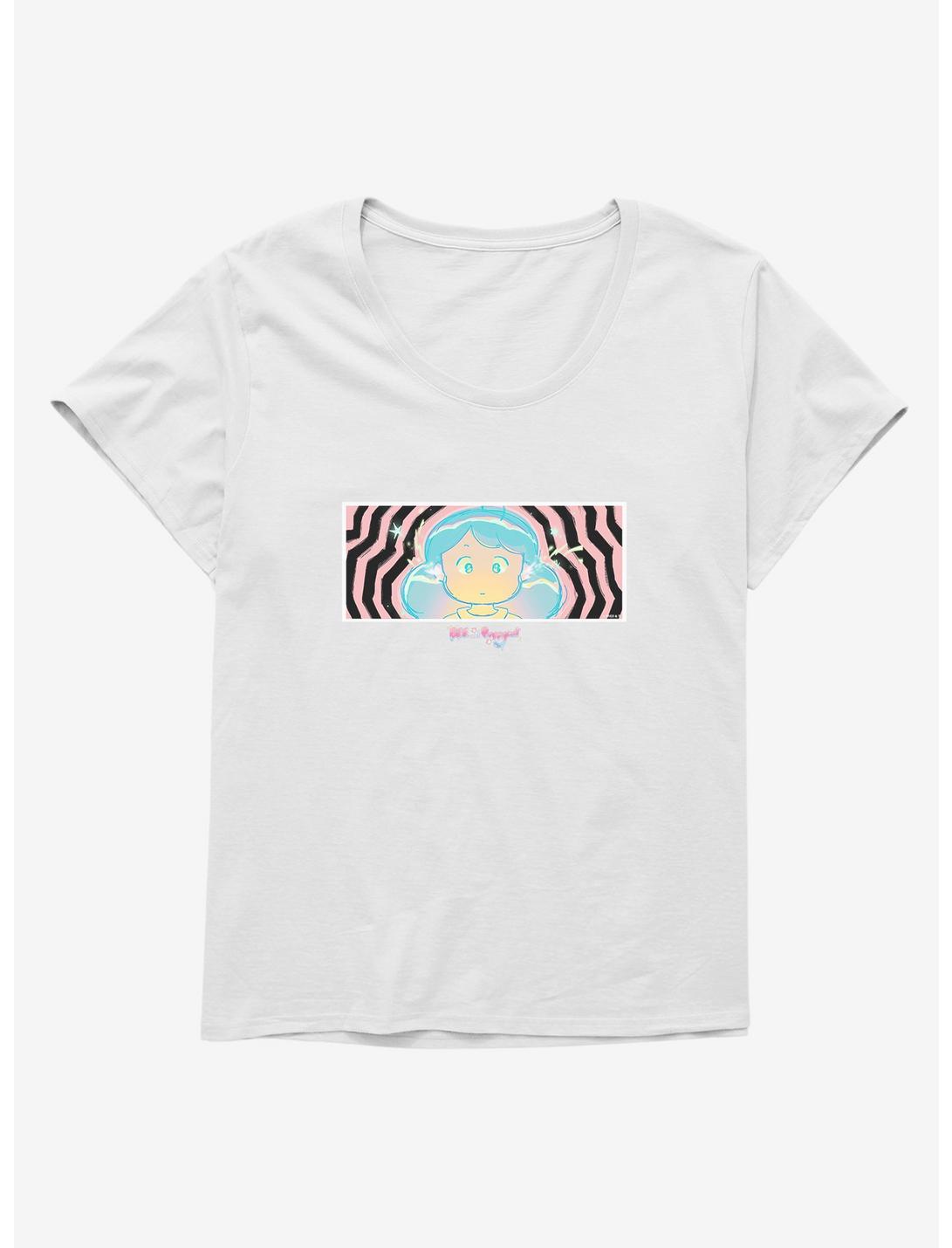 Bee And Puppycat Dream Premonition Womens T-Shirt Plus Size, WHITE, hi-res