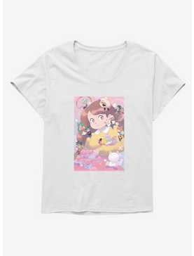 Bee And Puppycat Group Poster Womens T-Shirt Plus Size, , hi-res