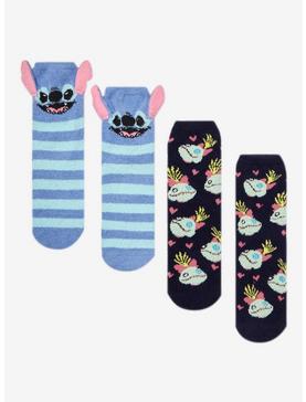 Disney Lilo & Stitch Scrump & Stitch Fuzzy Socks 2 Pair, , hi-res