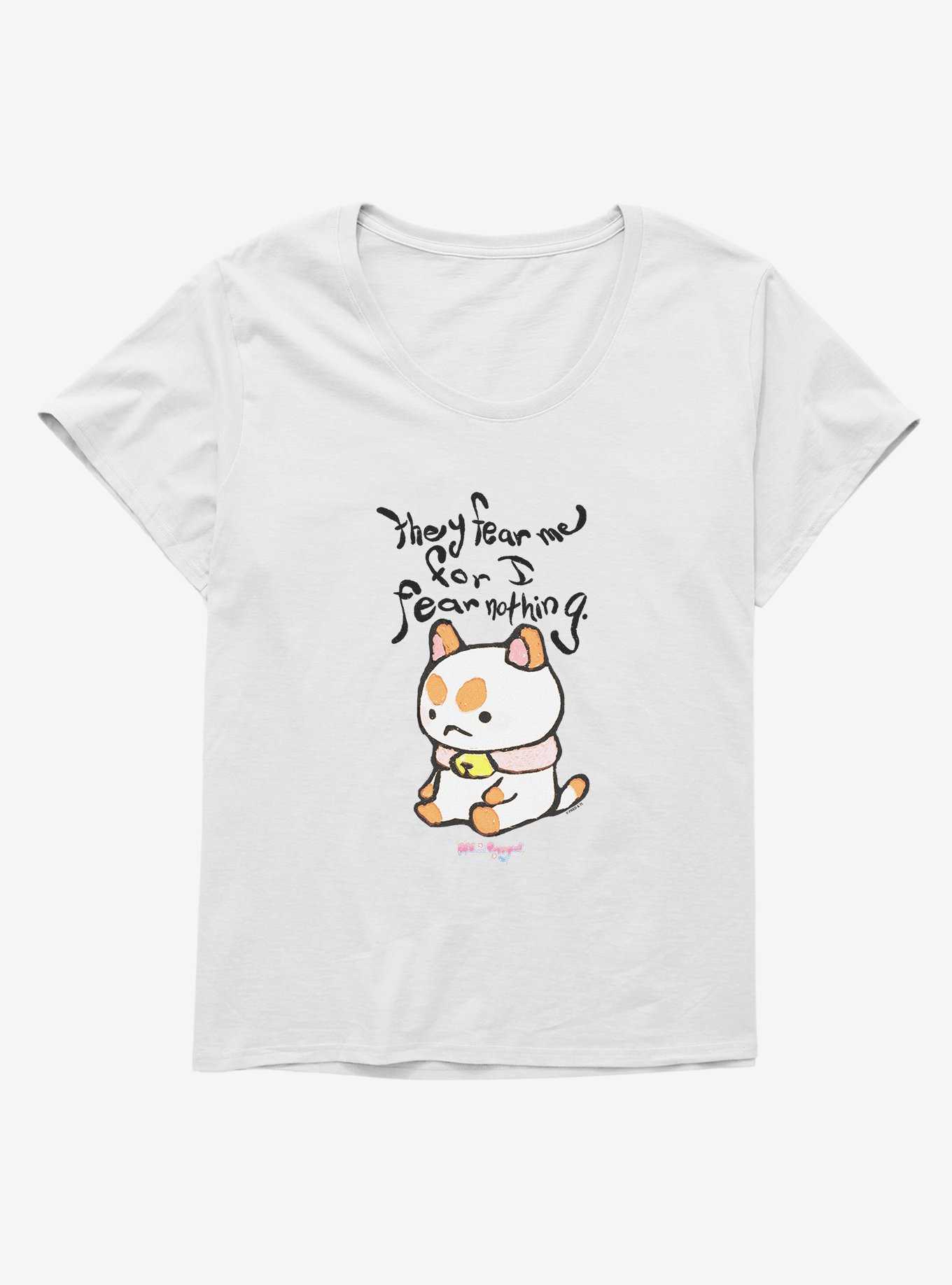 Bee And Puppycat I Fear Nothing Girls T-Shirt Plus Size, , hi-res