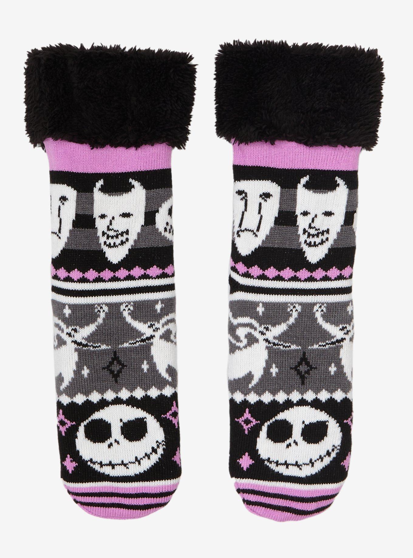 The Nightmare Before Christmas Citizens Fair Isle Cozy Socks | Hot Topic