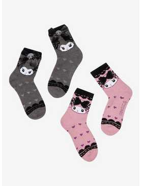 My Melody & Kuromi Lolita Fuzzy Socks 2 Pair, , hi-res