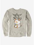 Bee And Puppycat I Fear Nothing Sweatshirt, OATMEAL HEATHER, hi-res