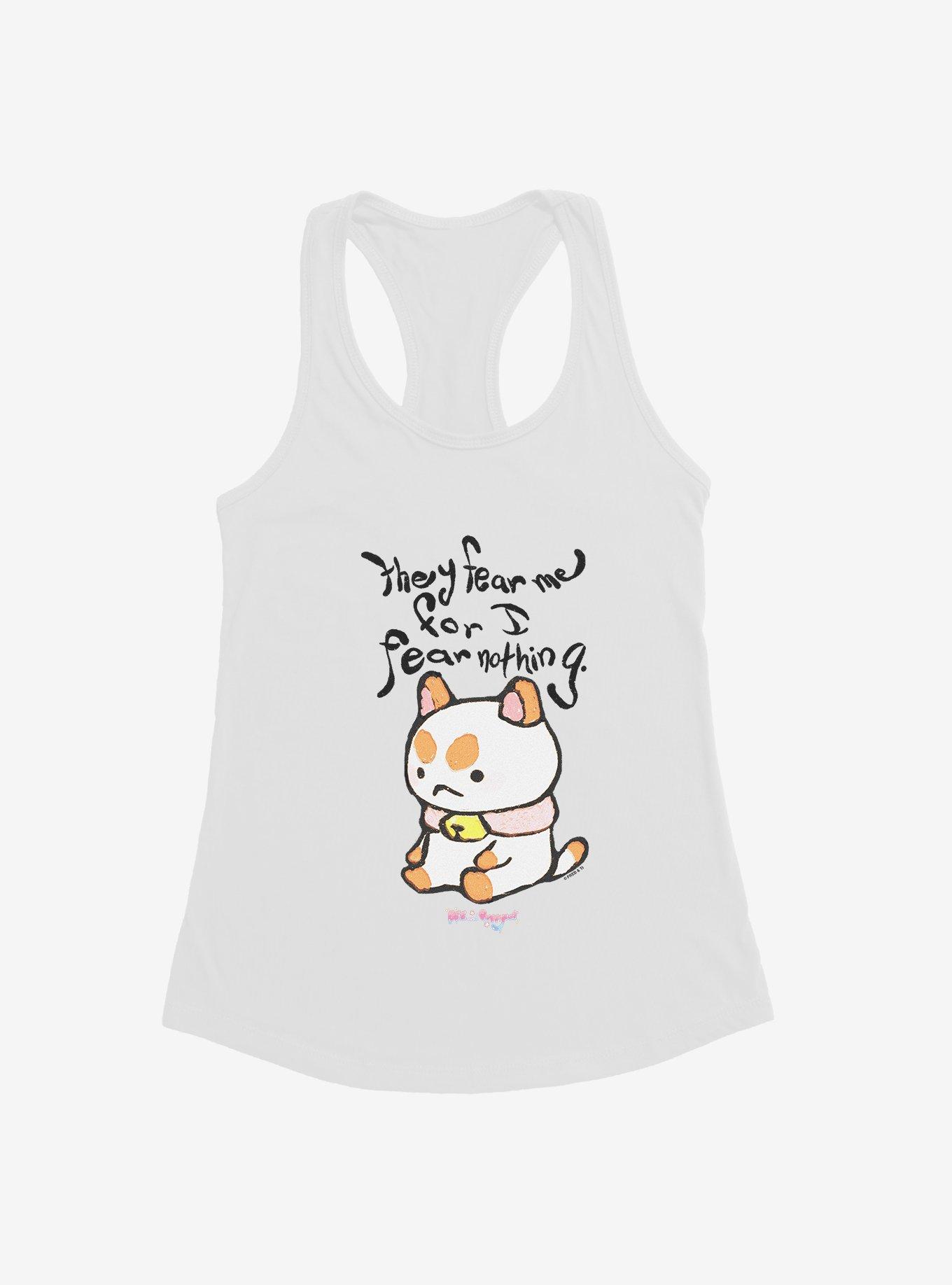 Bee And PuppyCat I Fear Nothing Womens Tank Top, , hi-res