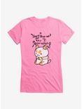 Bee And PuppyCat I Fear Nothing Girls T-Shirt, CHARITY PINK, hi-res