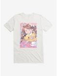 Bee And Puppycat Group Poster T-Shirt, WHITE, hi-res