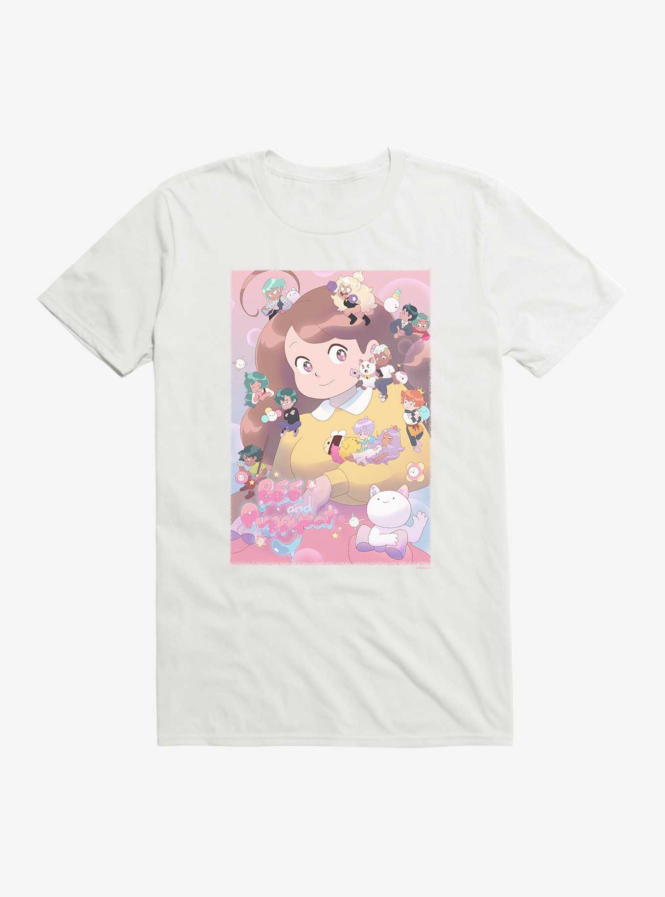 Bee And Puppycat Group Poster T-Shirt, , hi-res