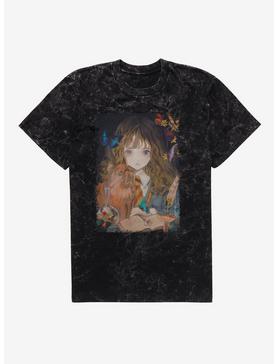 Harry Potter Anime Neo-Classical Hermione Mineral Wash T-Shirt, , hi-res