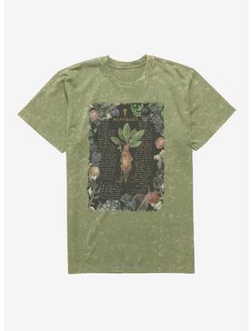 Harry Potter Mandrake Flowers Mineral Wash T-Shirt, , hi-res