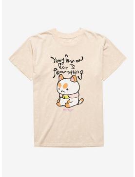 Plus Size Bee And Puppycat I Fear Nothing Mineral Wash T-Shirt, , hi-res