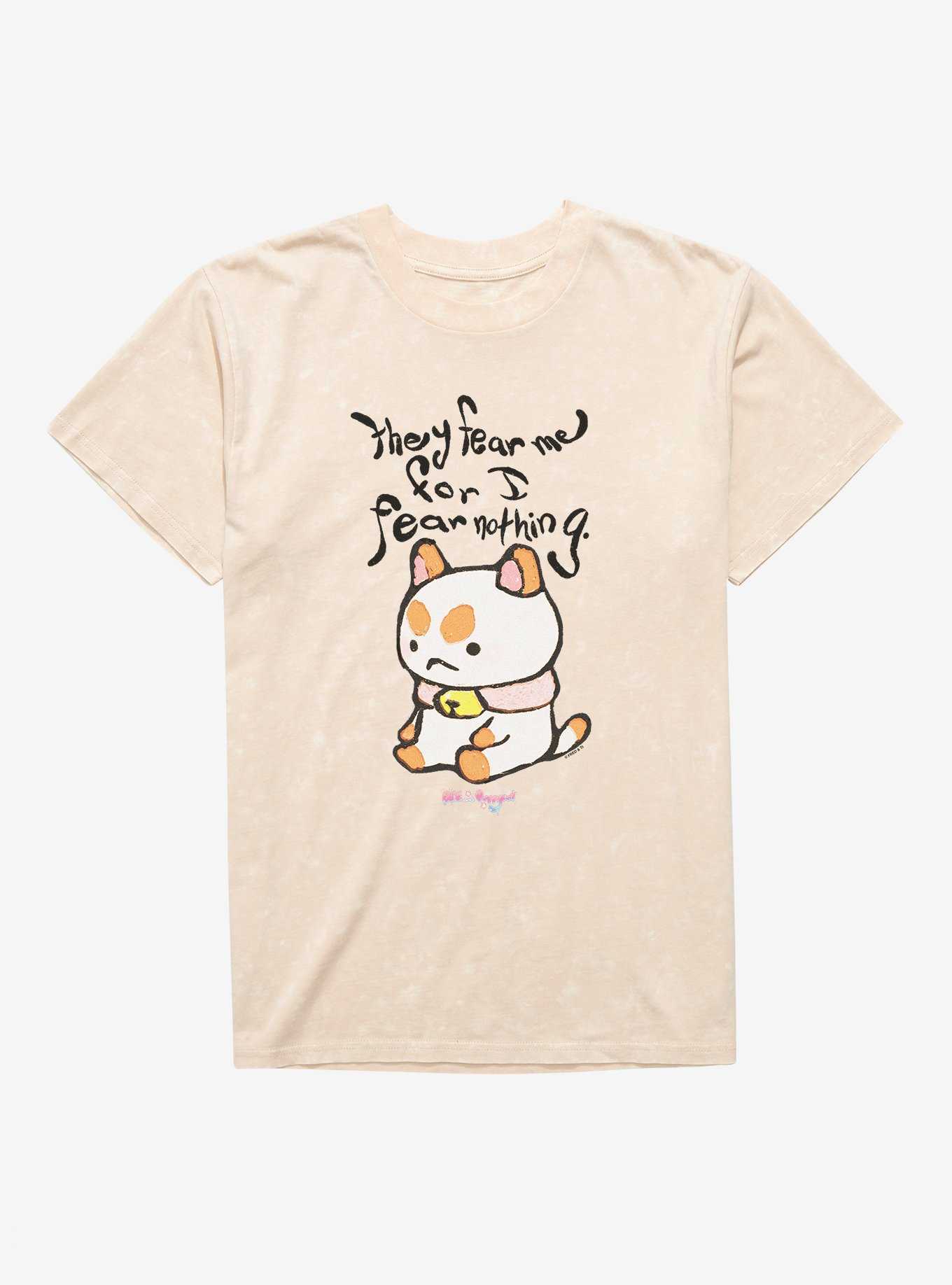 Bee And Puppycat I Fear Nothing Mineral Wash T-Shirt, , hi-res