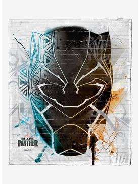 Plus Size Marvel Black Panther Villain's Beware Silk Touch Throw Blanket, , hi-res