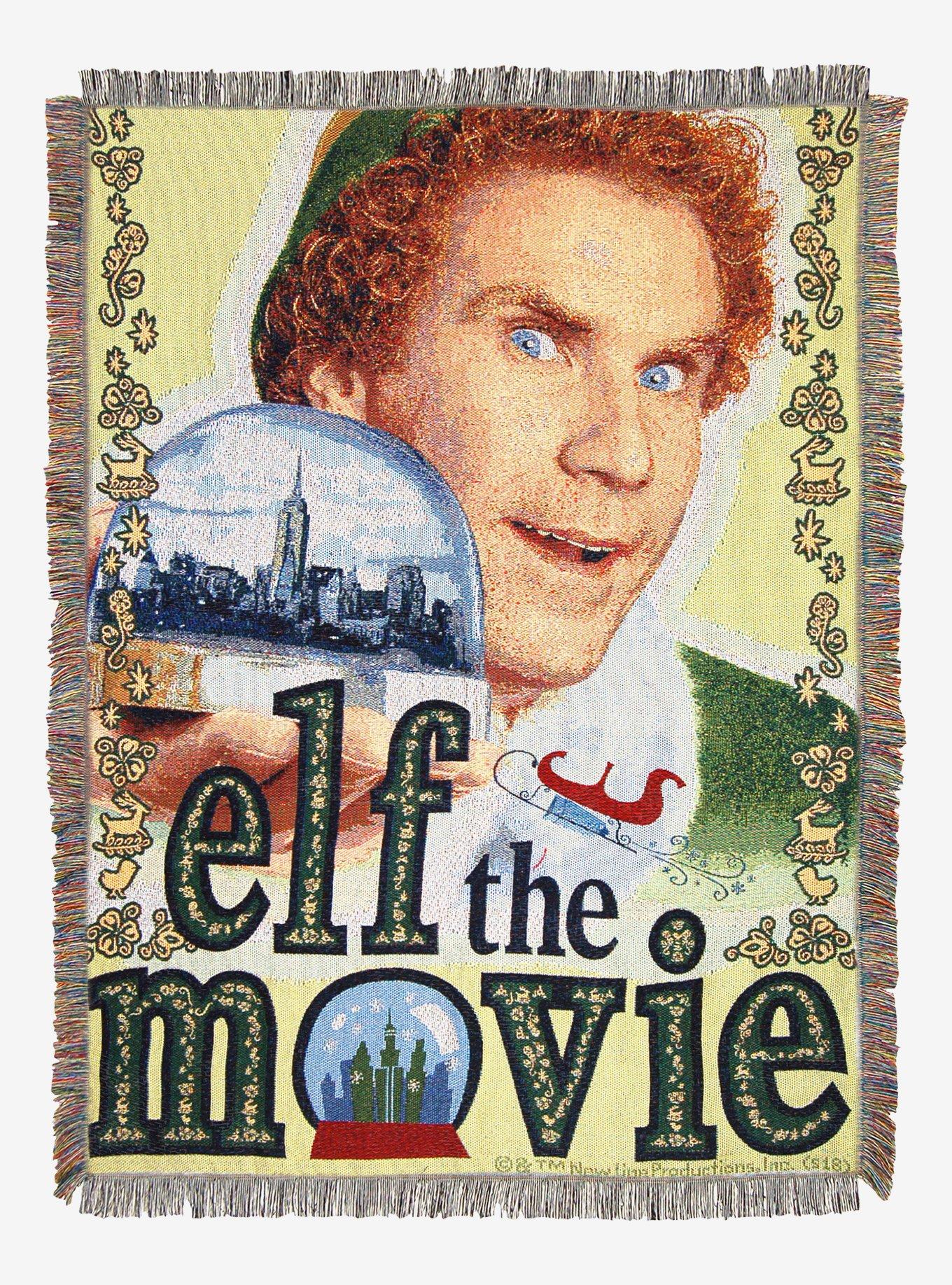 Elf Elffin Movie Woven Tapestry Throw Blanket