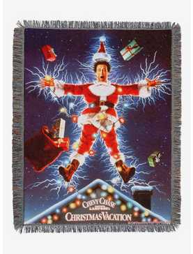 National Lampoon's Christmas Vacation Shocking Chevy Woven Tapestry Throw Blanket, , hi-res