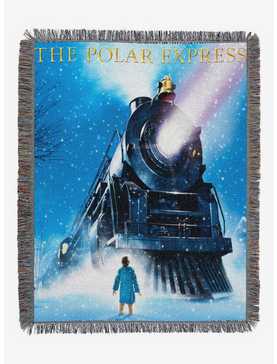 The Polar Express Engine Wonder Woven Tapestry Throw Blanket, , hi-res