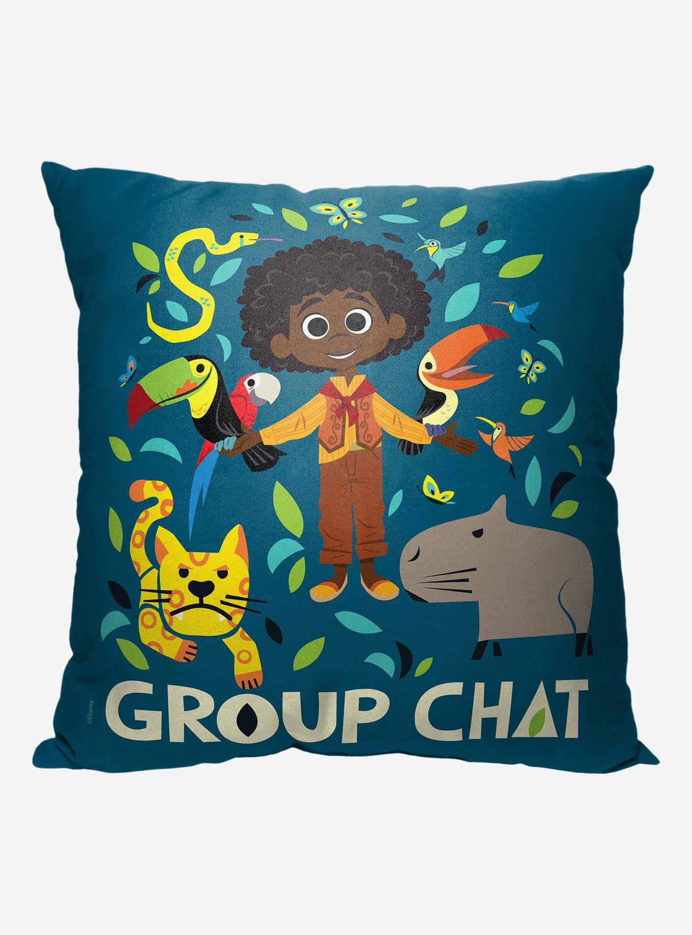 Disney Encanto Group Chat Pillow, , hi-res