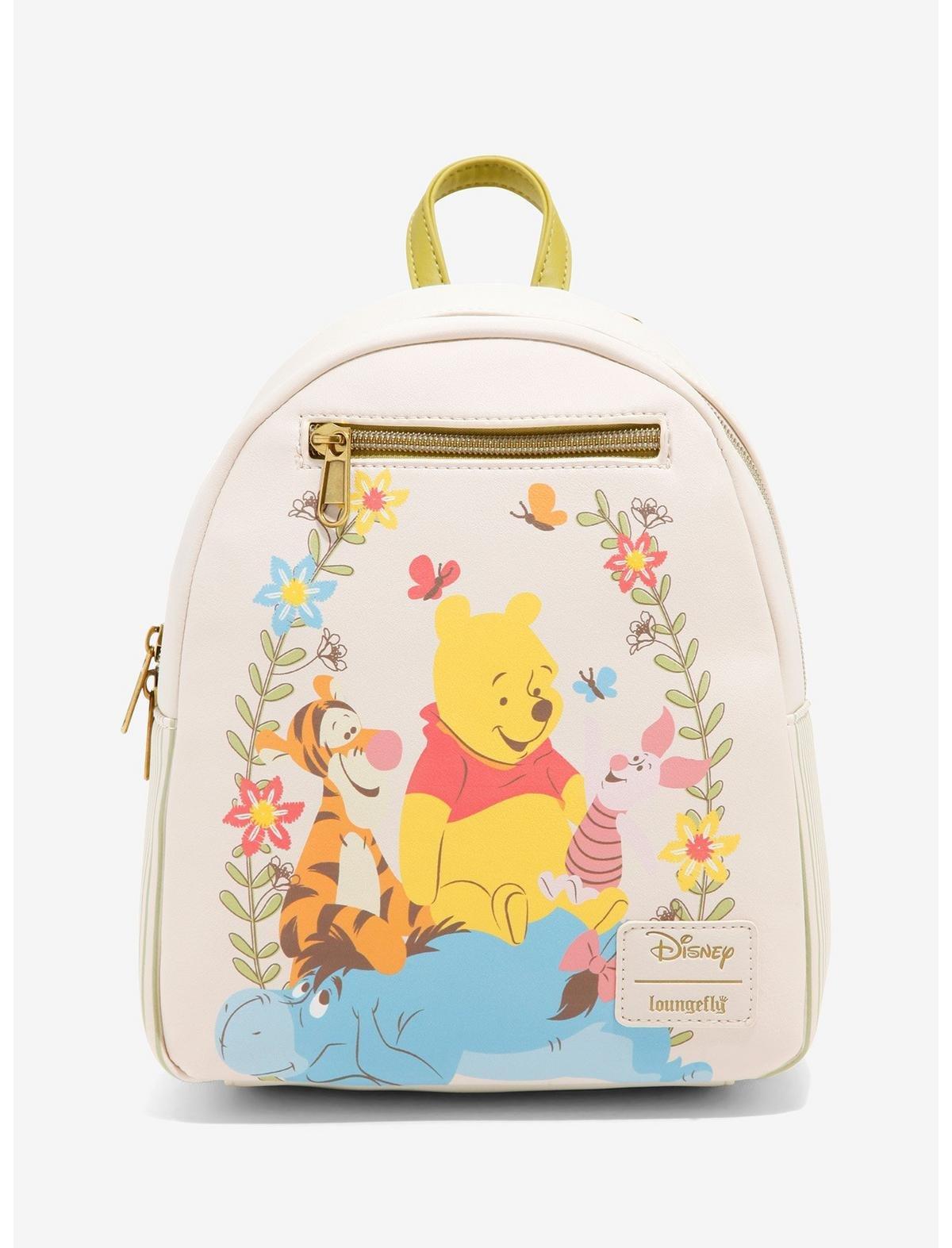 Loungefly Disney Winnie The Pooh Flowers Mini Backpack, , hi-res