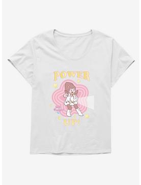 Bee And PuppyCat Power Up Womens T-Shirt Plus Size, , hi-res
