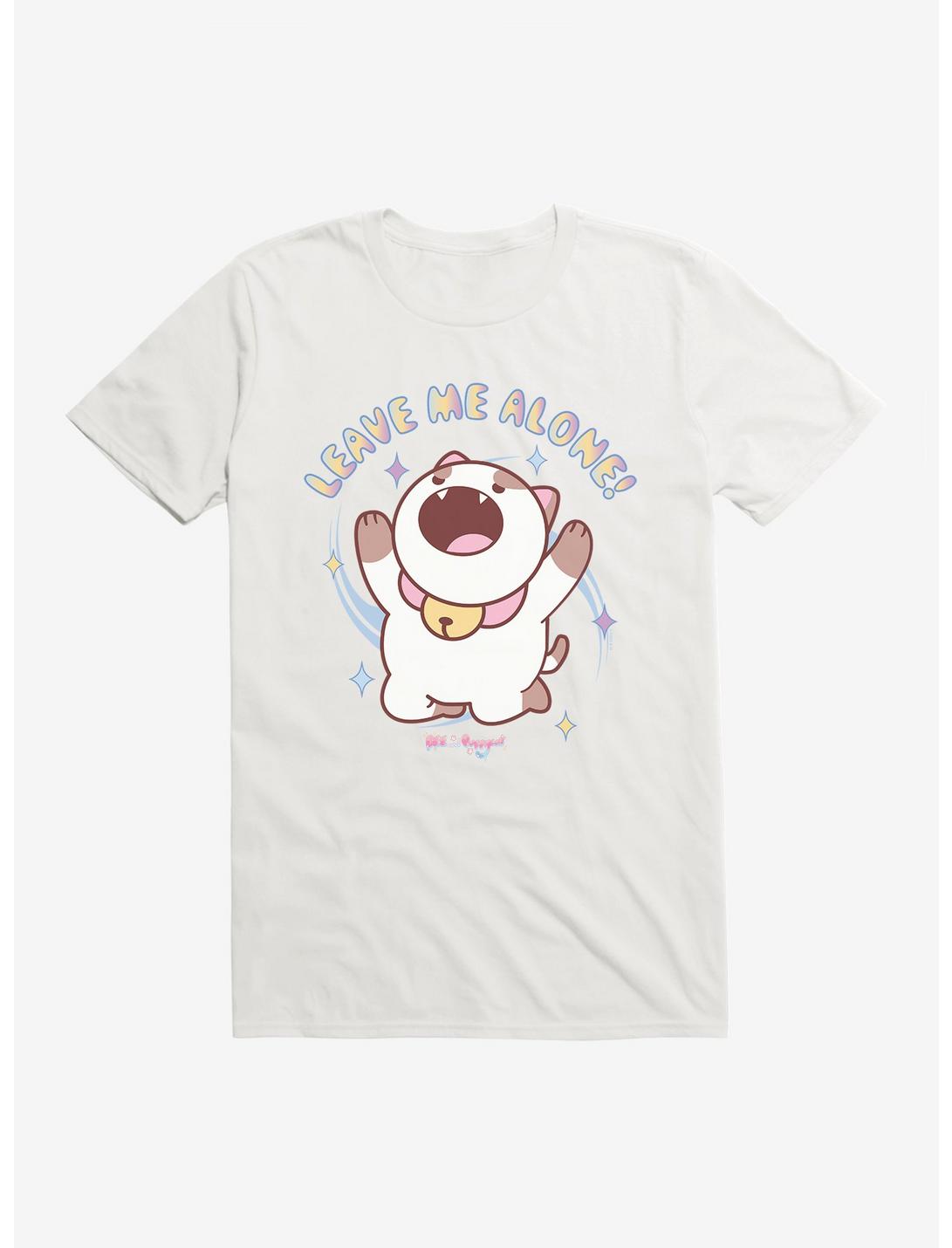 Bee And PuppyCat Leave Me Alone T-Shirt, WHITE, hi-res