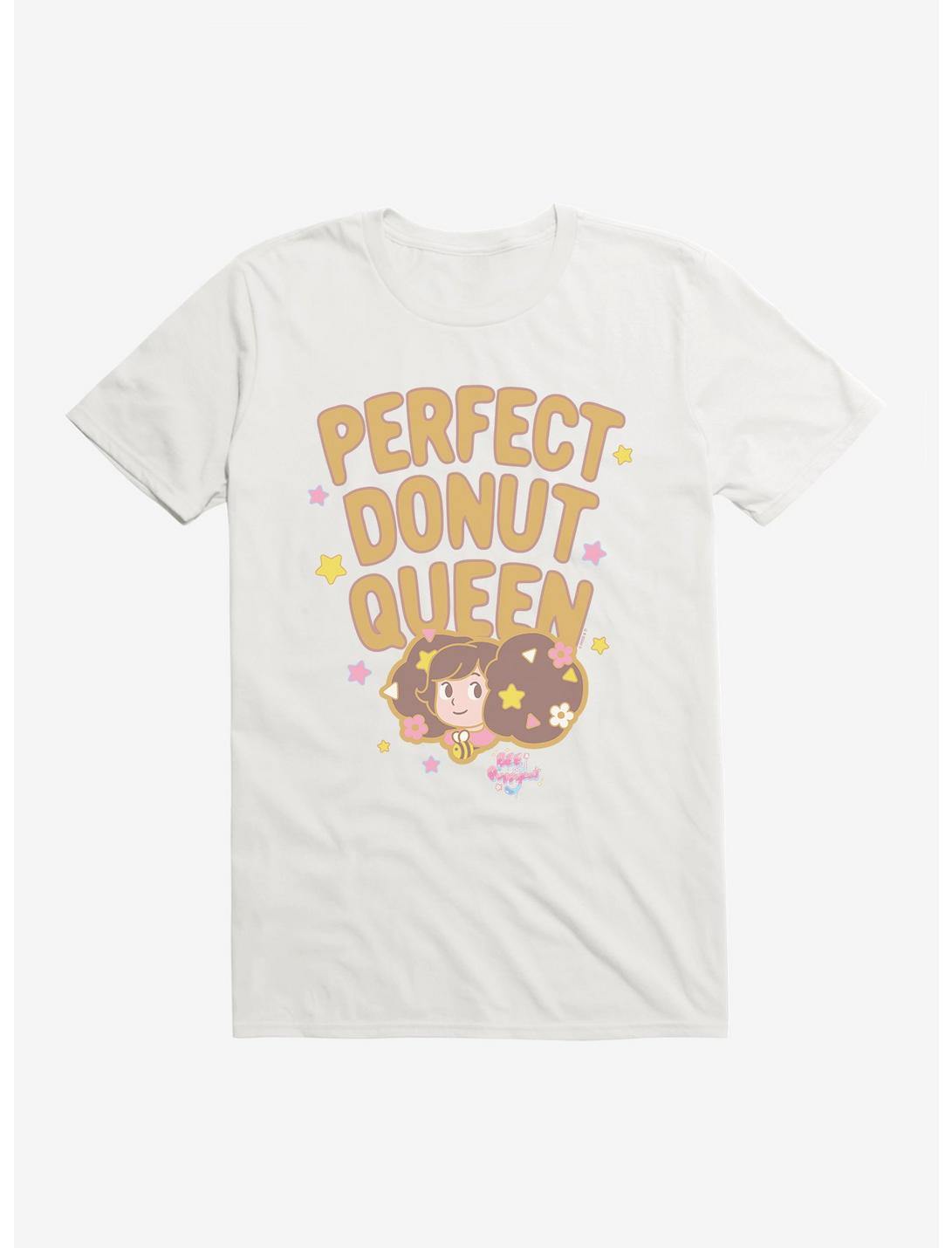Bee And PuppyCat Perfect Donut Queen T-Shirt, WHITE, hi-res