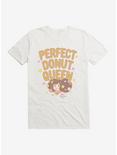 Bee And PuppyCat Perfect Donut Queen T-Shirt, WHITE, hi-res
