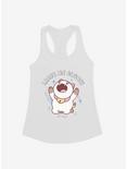 Bee And PuppyCat Leave Me Alone Womens Tank Top, WHITE, hi-res