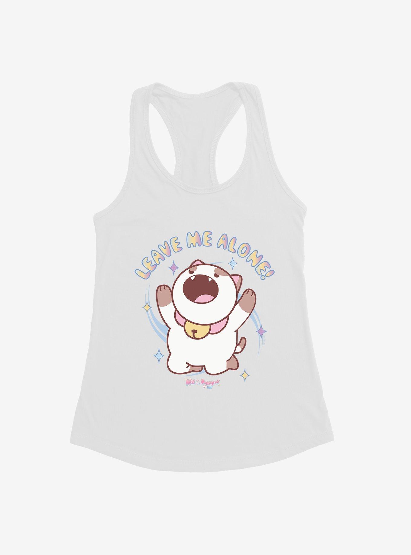 Bee And PuppyCat Leave Me Alone Womens Tank Top, , hi-res