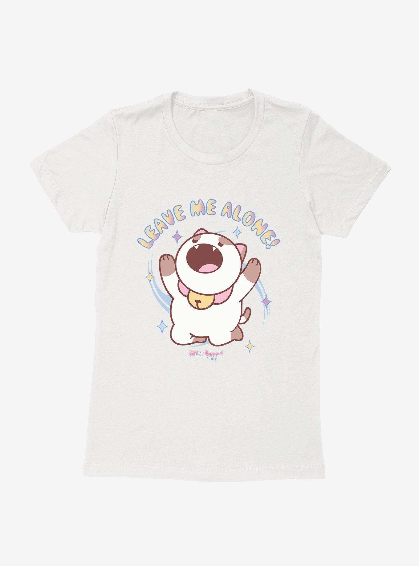 Bee And PuppyCat Leave Me Alone Womens T-Shirt, , hi-res
