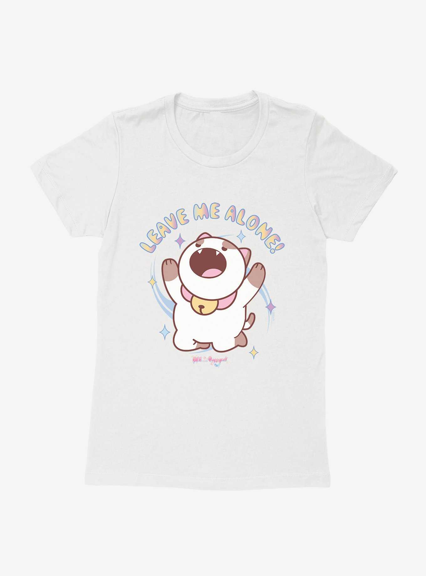Bee And PuppyCat Leave Me Alone Womens T-Shirt, , hi-res