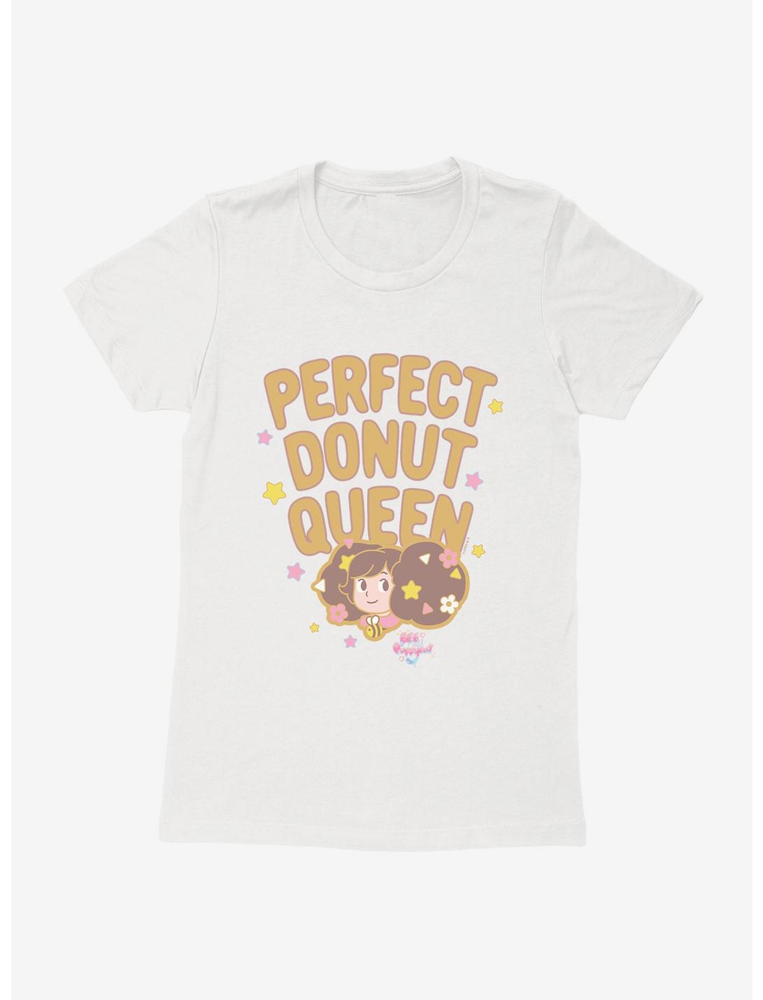 Bee And PuppyCat Perfect Donut Queen Womens T-Shirt, WHITE, hi-res