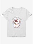 Bee And PuppyCat Leave Me Alone Girls T-Shirt Plus Size, WHITE, hi-res