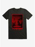 Chucky TV Series Bloody Logo T-Shirt, BLACK, hi-res